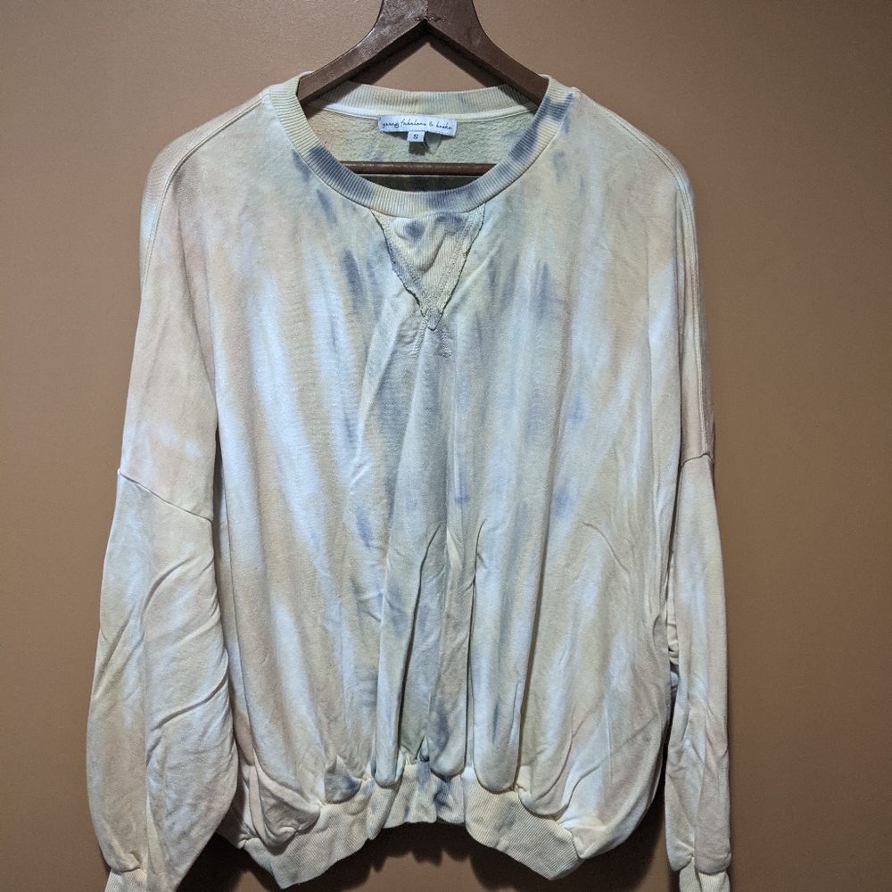 Young, Fabulous, and Broke: Tie-Dye Oversized Sweatshirt